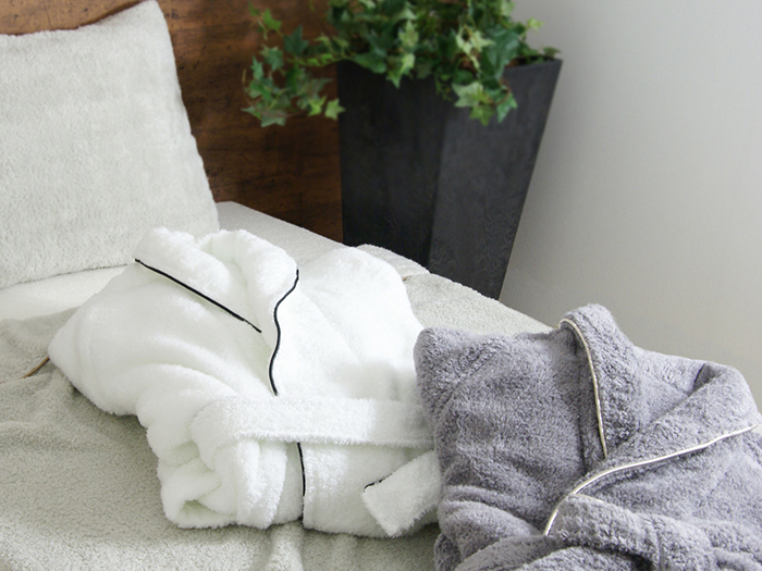 【 パールグレーS 】スーピマ コットン 無撚糸 バスローブ SP100 タオル スーピマコットン スーピマ オーガニックコットン 綿 高級 ギフト お祝い